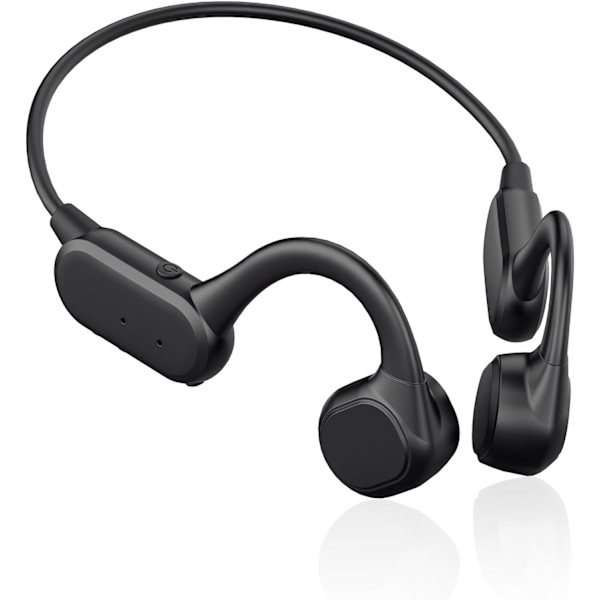 Hörlurar Bluetooth 5.4 trådlösa sportlurar inte i örat superlång batteritid Air conduction black HS9