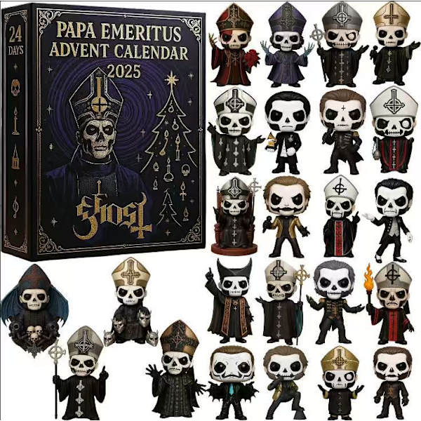 Ghost Adventskalender 2025 - 24 dagar av överraskningar i blind box