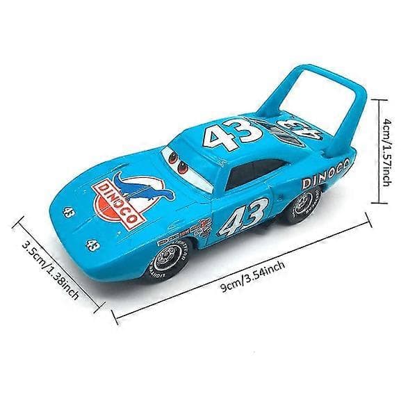 Disney Cars No.43 Dinoco The King Støpt Bil Leker Gutter Barn Gaver Samling