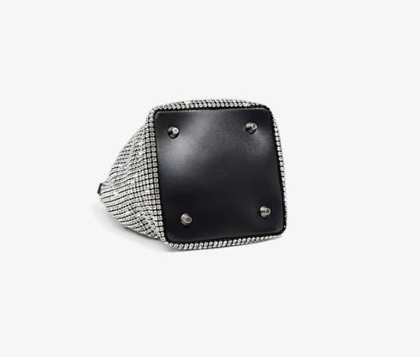 Dam Aftonväskor Strass Handväska Glittrig Crossbody Väska Bröllop Balväska