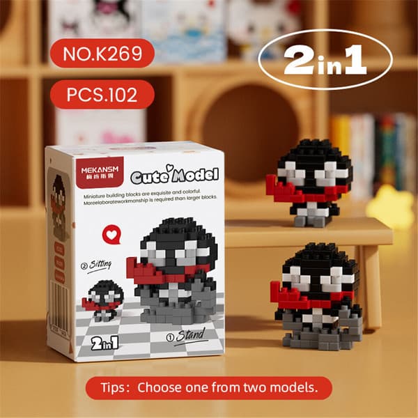 VENOM LARGE, 7,5 cm, Brugerdefineret Minifigur Byggeklods Julegave 1911