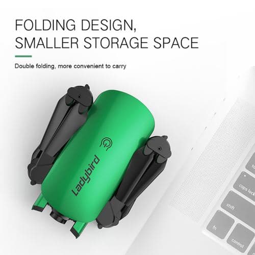 2.4GHz 4CH Hold-holdning 4K WIFI Optisk strøm dobbeltkamera R