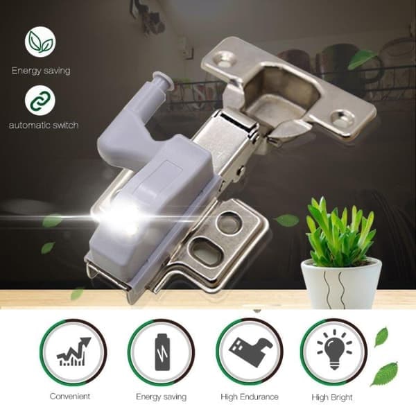 Sensor LED skåplampa/garderobsdörrlampa - 10-pack