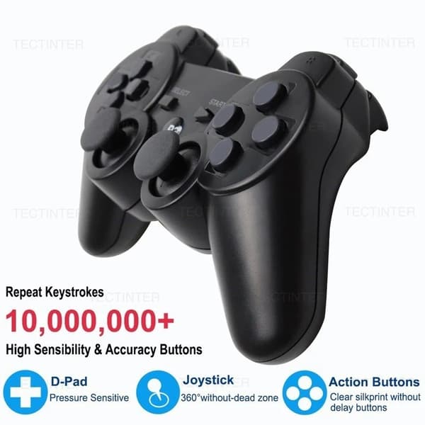 Trådløs kontroller - Kontroller for PS3-kompatibel 320 1-Pack