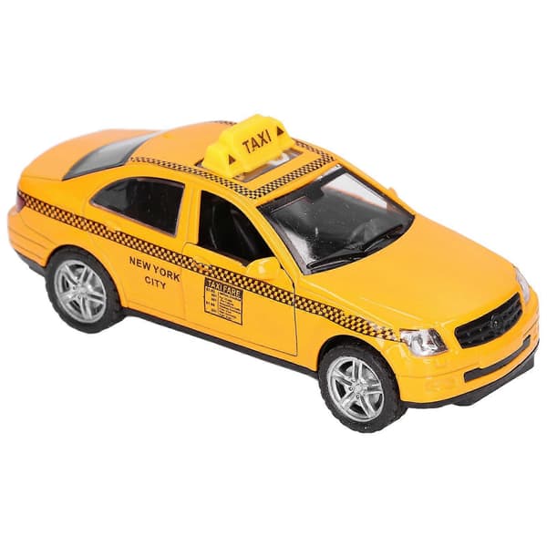 1:32 Skala Træk Tilbage Taxilegetøj Simulation Legering Kabine Bilmodel Legetøj Børn Køretøj Legetøj