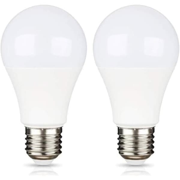 E27 12V LED Kallvit 6500K för camping, 75W Halogenekvivalent, AC DC 12 Volt 24 Volt E27 LED-lampa för solpanel/garage/trädgård, ej dimbar 7 watt