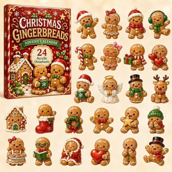 Julekalenderfigurer - Blind Box Serie Santa's Dragon Journey Blind Box 26 * 18 * 3cm