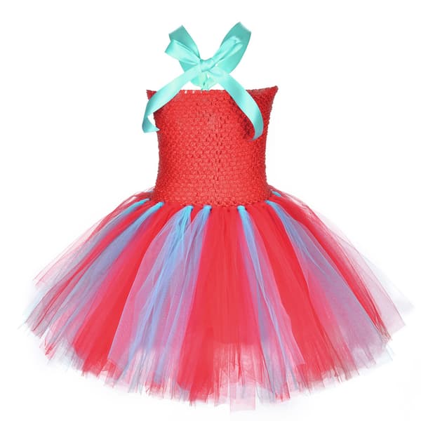 Prinsessekjole i netting for barn, tyllskjørt for jenter, kostyme til rollespill Single skirt THING2 L
