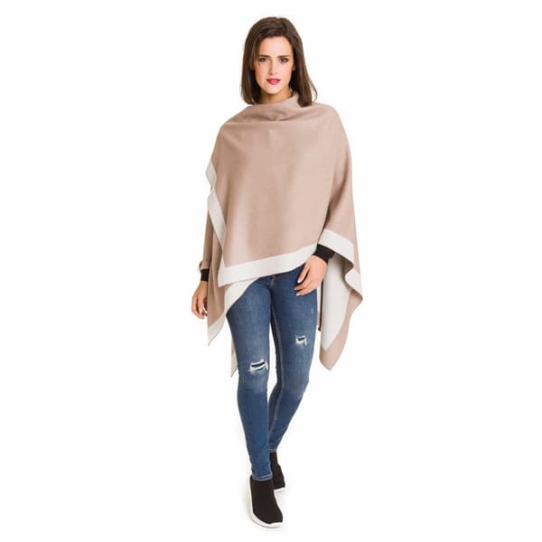 Cape Cape Cardigan Sweater til kvinder, egnet til rejser, flyrejser og krydstogter