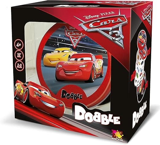 Asmodee 8231 Dobble Kids Kortspill - Italiensk språk, Alder 4-99