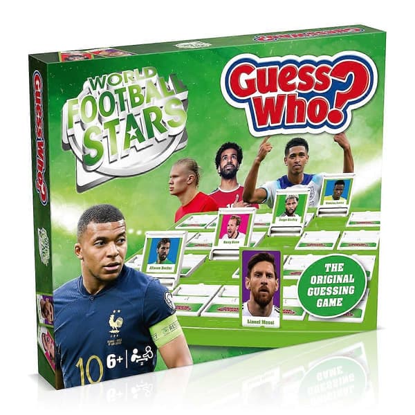 Världsfotbollsstjärnor Gissa Vem? original gissningsspel