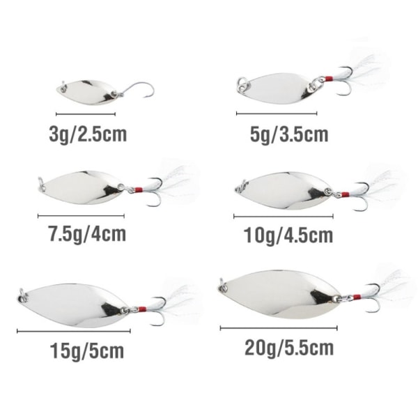 Fiskedrag Konstbete GULD 15G 15G gull gold 15g-15g