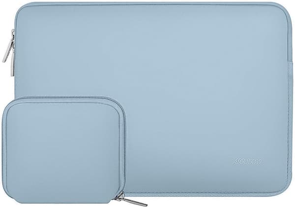 13\" MacBook Air & Pro-deksel 2016-2025 M1 M2 M3 M4 med tilbehørsveske, blå blue