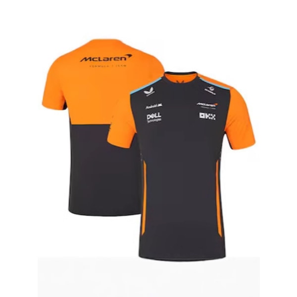Uusi F1-moottoripyöräilyvaatetus hengittävä, nopeasti kuivuva pyöreäkauluksinen lyhythihainen T-paita off-road-työpaita [YATOUT] 10 XL