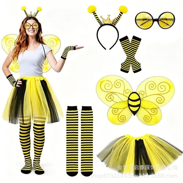 Halloween Bi Kostume Til Voksne Og Børn Sceneforestillingsdragt 26BE0612 One size fits all