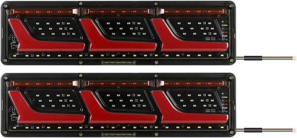 24V Bil Baglygter Blinklys Sidemarkeringslys Bremselys Baklys