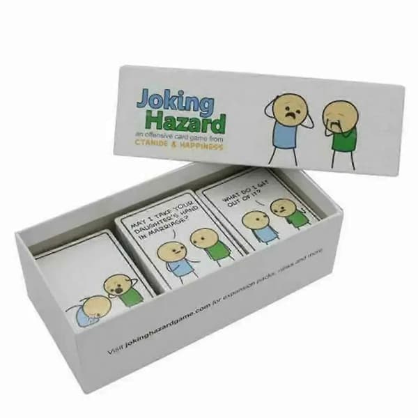 Joking Hazard Originalkort och Deck Enhancement #1 Roliga partyspel för vuxna
