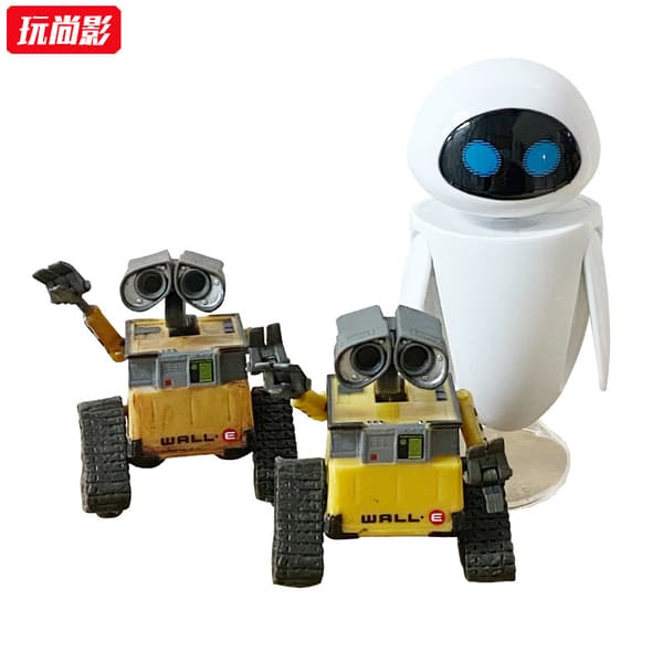 Wall-E Robotleker i eske Wall-E Eva Populære Håndlagde Ornamenter Eva (Color Box)