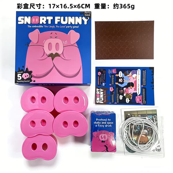 Det Oinktastiske Du Griner, Du Taber Selskabsspil Small box