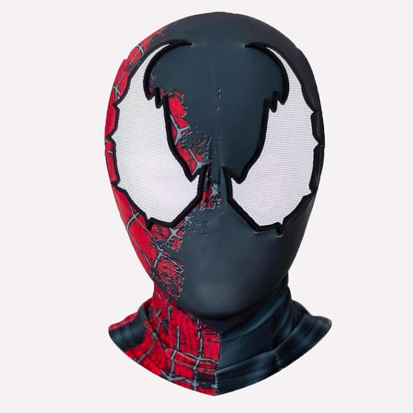 Morsom superheltmaske i spandex for cosplay og direktesending, tilbehør til rollespillfester Gwen Kids