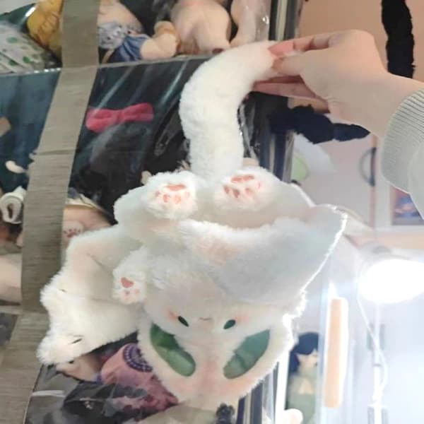 Söt Fladdermus Kanin Plyschleksak för Halloween, PP Bomull Stoppad Sovkompis Kudde, för Sovrum Vardagsrum