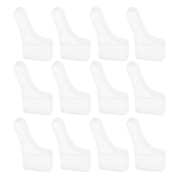100 st Glasögon Örongrepp Anti-halk Glasögonhållare Solglasögon Silikongrepp 2X1X0.5CM 2X1X0.5CM
