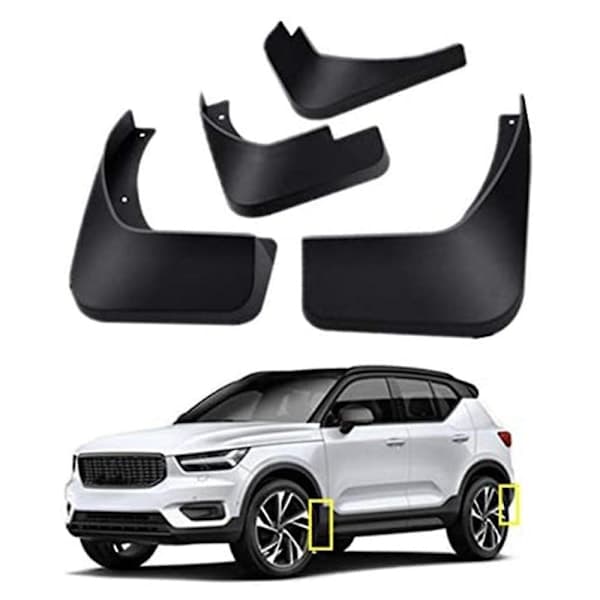 Sprutskjermer, for Volvo Xc40 2018 2019 2020 2021 (sett med fire)