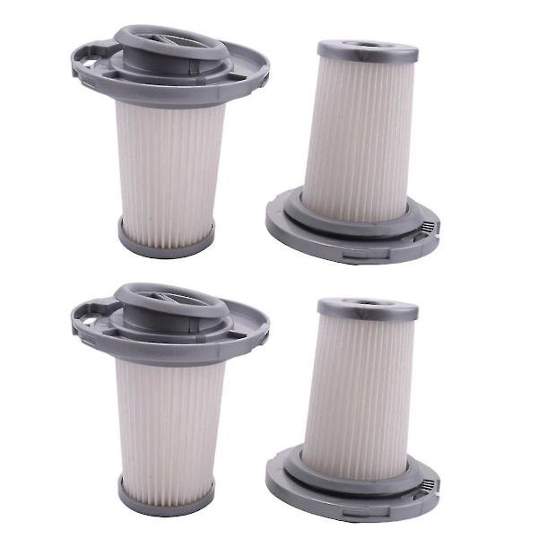 4 st för Zr009005 Hepa-filter för X-force Flex 8.60 sladdlös dammsugare