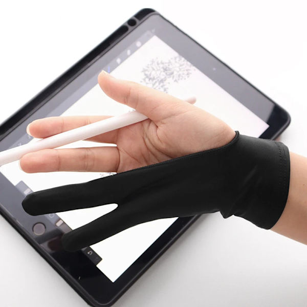 Ritplatta rit handske konstnärshandskar för iPad Pro penna/grafik T