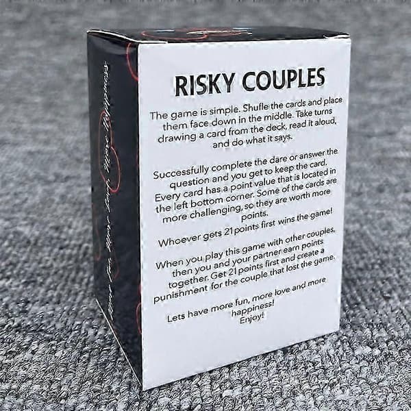 2025 Risikable Par - Et Morsomt Parspill for Å Piffe Opp Kortspill for Date Night
