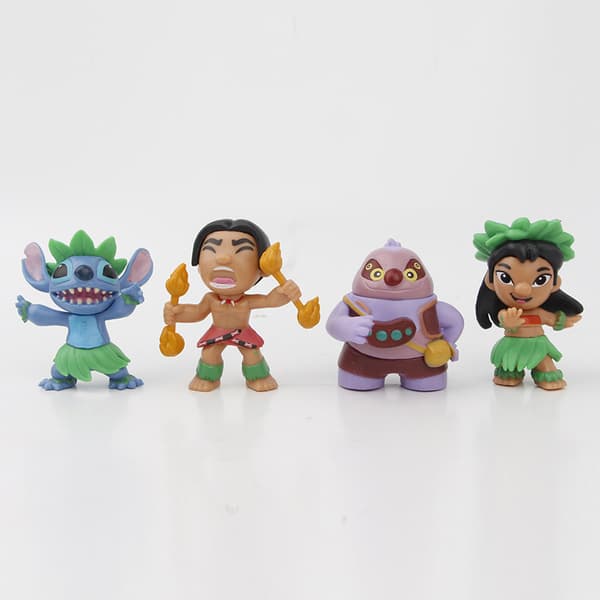 Stitch Alien Blind Box Minifigur, Samlerobjekt PVC-legetøj til fans og udstilling, 5-7 cm tilfældigt design 5-7CM