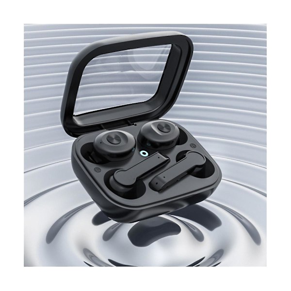 TWS Bluetooth 5.0 Øretelefoner Trådløse Ørepropper 9D Stereo Sport Vanntett Fire Ørepropper Headset Hea