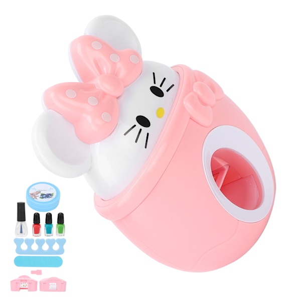 Nagelkonstsats för små flickor, Makeup-set för barn, Polish, Nagelfil, Manikyrset, Leksak