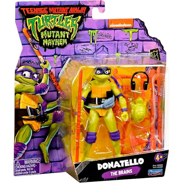 Playmates - TMNT: Mutant Mayhem - Donatello Basfigur