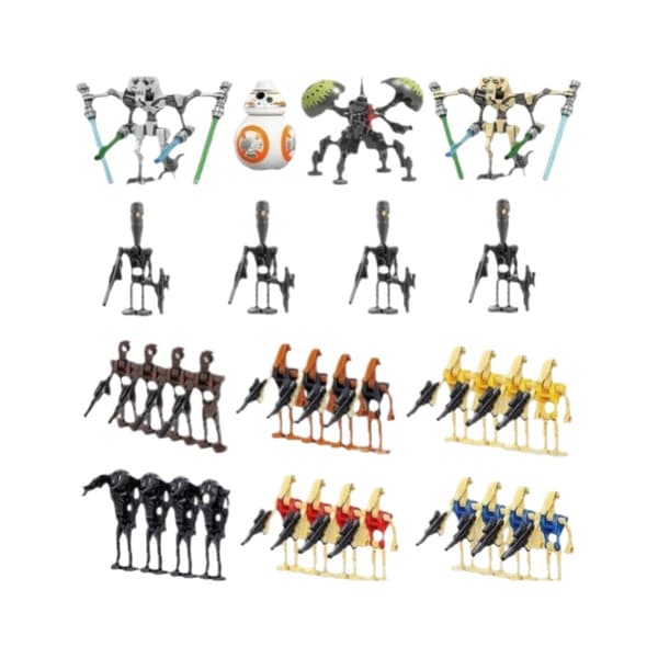 Star Wars stridsrobot soldater barnens byggklossar leksakspåsar 34 PCS