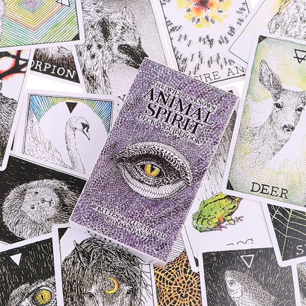 The Wild Unknown Animal Spirit Oracle Card Tarot Prophecy Divine - Perfekt one size