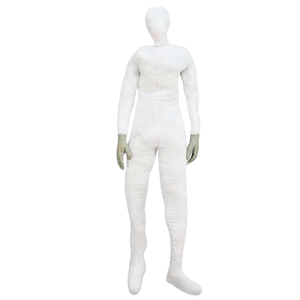 182 cm bevegelig Halloween-dekorasjonsmannekeng med hender