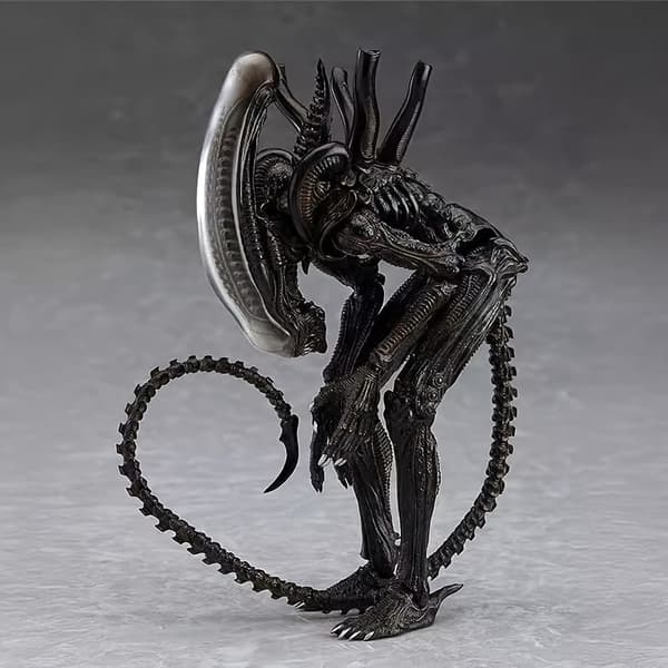 Alien-formet Artikuleret Poserbar Figur Dukke YX
