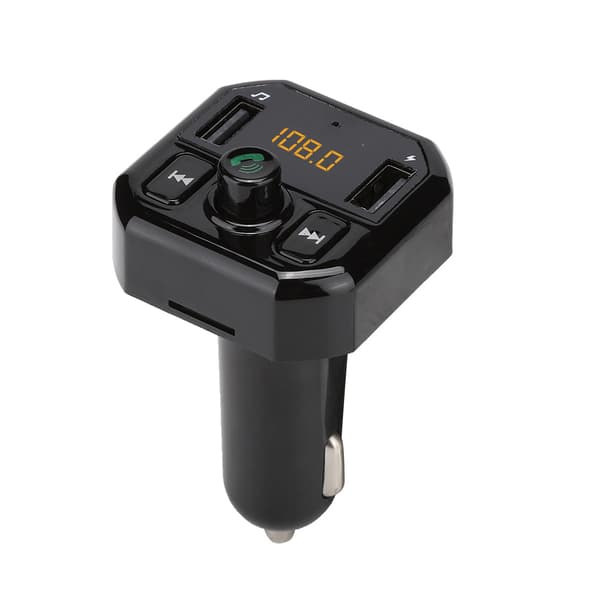 B9 Bil Mp3 Bil Bluetooth Håndfri Afspiller Bil Usb Oplader 3.1A Hurtig Opladning (Sort)