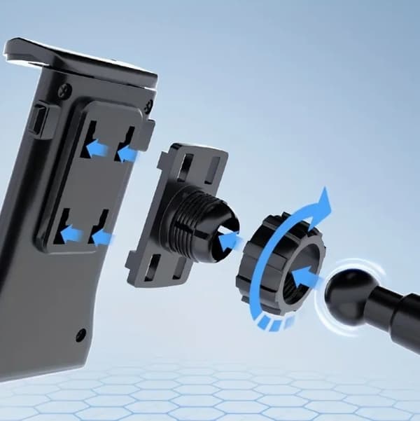 Universal Biltelefonholder Kopholder Justerbar til 4.0-13\" iPhone iPad Tablet Biltilbehør