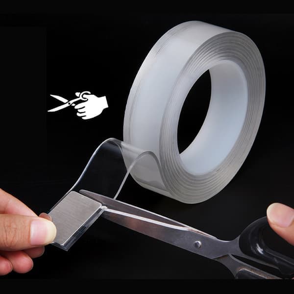 Nanotape 50 mm – 3 meter gjenbrukbar dobbeltsidig teip