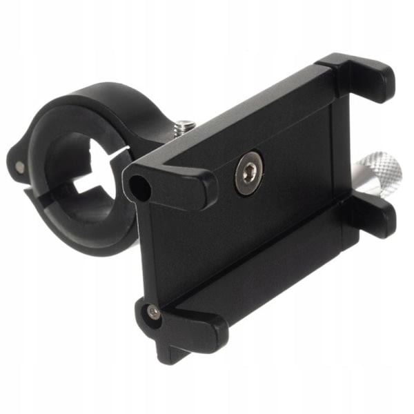 Mobilholder til cykel - Aluminium Sort