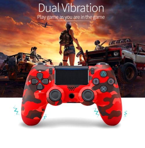 Trådlös Bluetooth generisk handkontroll kompatibel för PS4 R