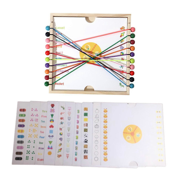 Twist Puzzle Familjespel Rep Knuta Upp Spel Leksak för Barn Pojkar Flickor[YATOY]