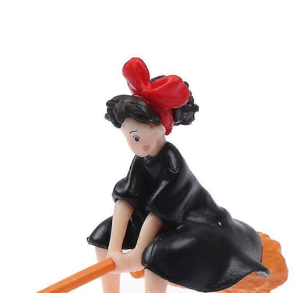 5 stk. Kiki's Delivery Service modellegetøjsfigurer modeldekorationslegetøj til børn