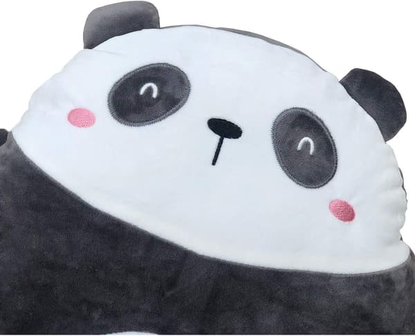 Panda Pluss Pute 16 Tommer, Teppe i Søt Pluss Pute, Panda Stoffdyr