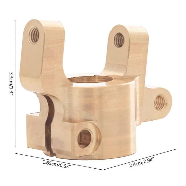 Et sæt front C-Hub RC modelværktøj til 1/10 modelbilsamler modeltilbehør til SCX10II 90046 90047