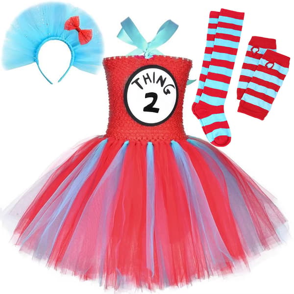 Prinsessekjole for barn med tyllskjørt - Kostyme for jenter M