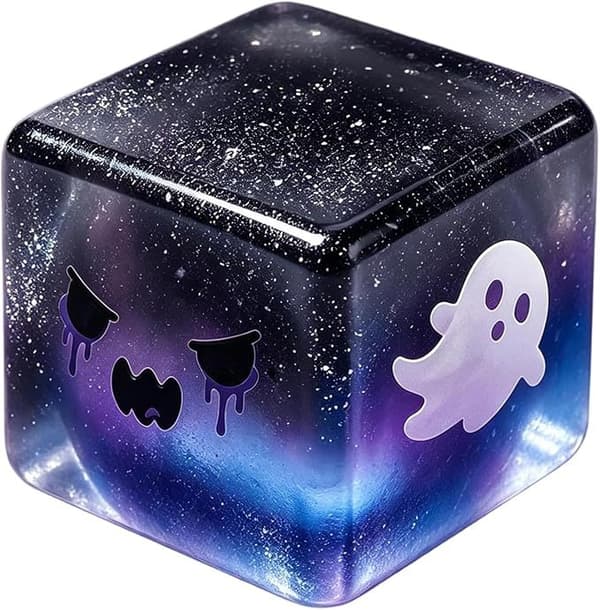 Maltose Squeeze Cube Leketøy - Stresslindrende Sensorisk Fidget med Sakte Retur for Angstlindring Orange Block Ghost