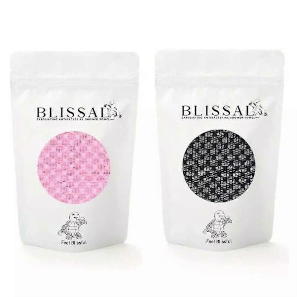 Blissal - Kuoriva suihkuliina, Blissal kuoriva kylpypyyhe